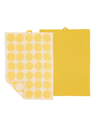 SOEDAHL | Geschirrtuch-Set 2tlg BUBBLES Yellow | 